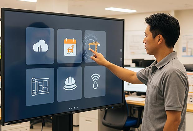 電子黒板モニまるの製品・機能画像