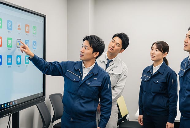 電子黒板モニまるの製品・機能画像