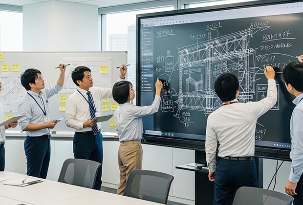 電子黒板モニまるの製品・機能画像