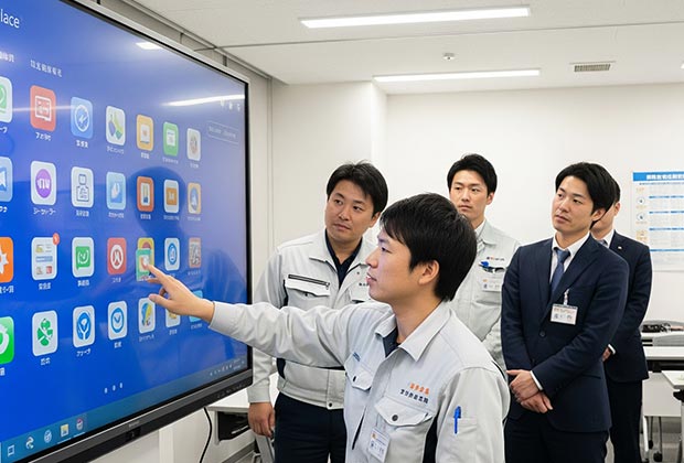 電子黒板モニまるの製品・機能画像