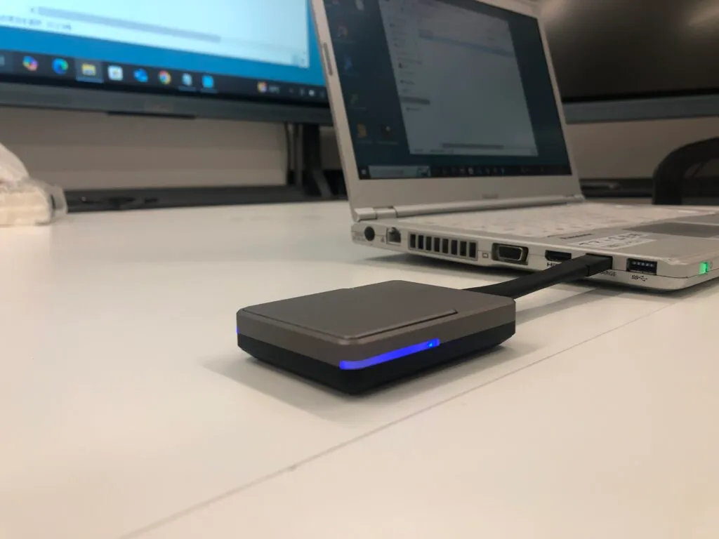 電子黒板モニまるの操作手順を示す画面