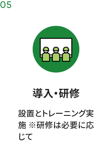 導入・研修