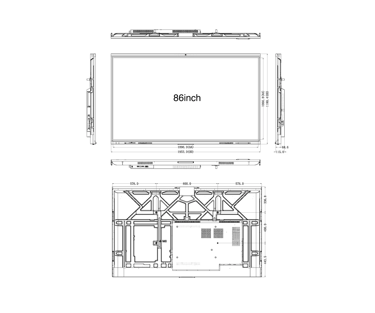 電子黒板モニまるの製品画像