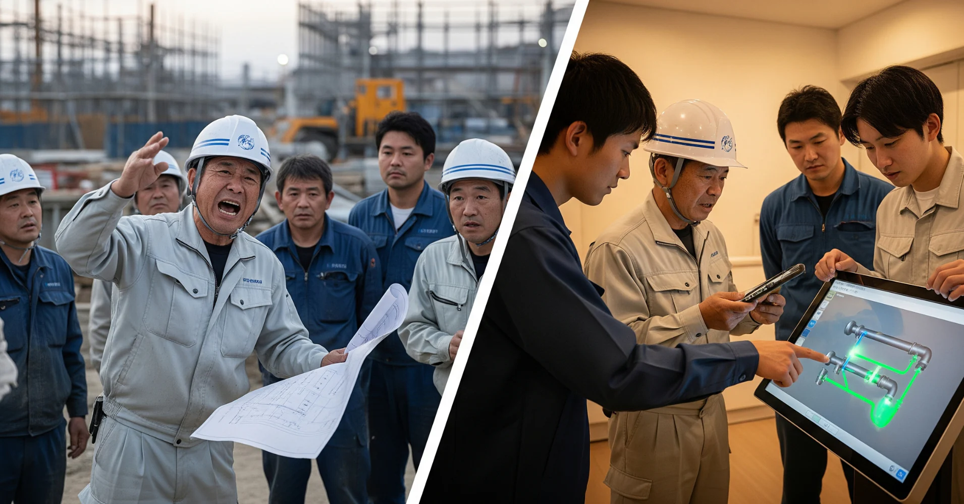 【職長・協力会社の方向け】明日の作業指示、もっと分かりやすく伝えませんか？『モニまる』で実現する指示の見える化