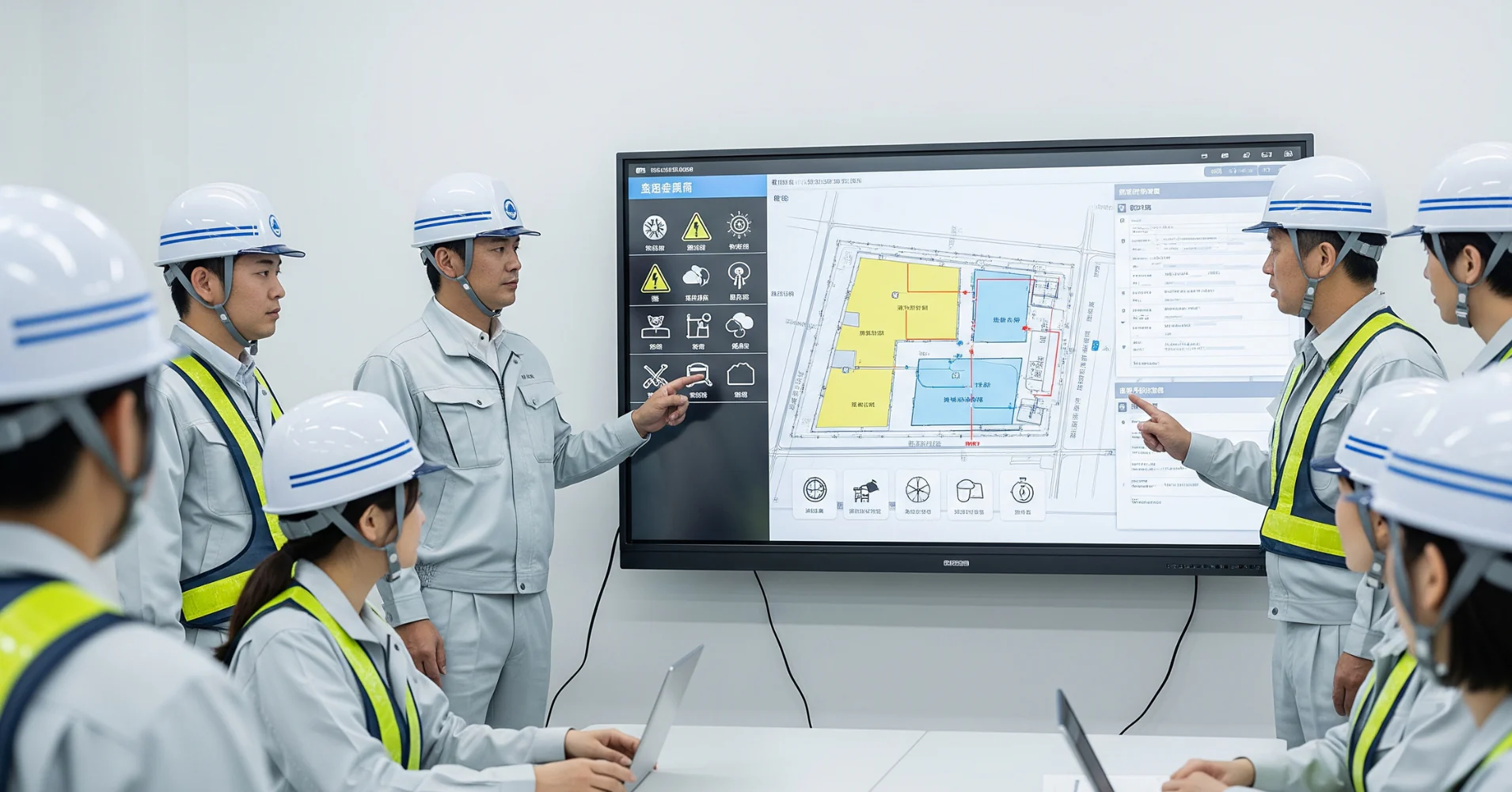 【2025年版】建設現場向け大型ディスプレイの選び方完全ガイド