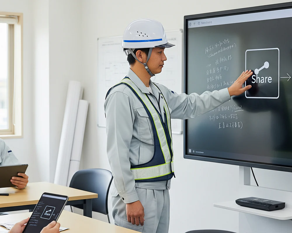 電子黒板モニまるの製品画像