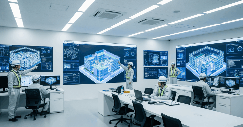 Construction-Operation-Center - 電子黒板モニまる