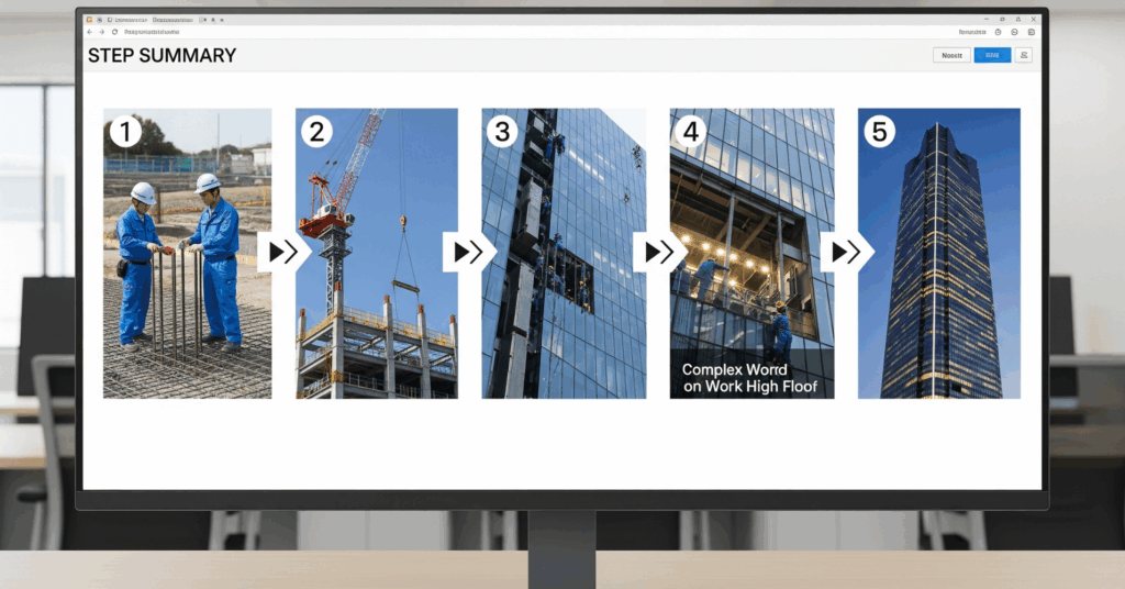 Construction-Process-Summary - 電子黒板モニまる