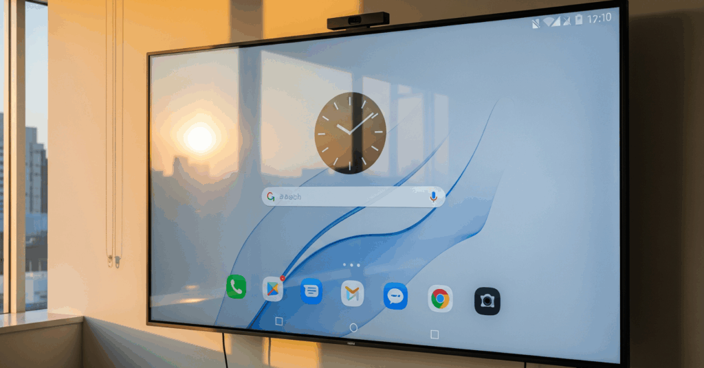 Home-Screen-of-a-Smart-Display - 電子黒板モニまる