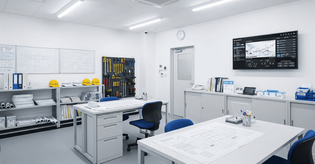 Modern-On-site-Office - 電子黒板モニまる