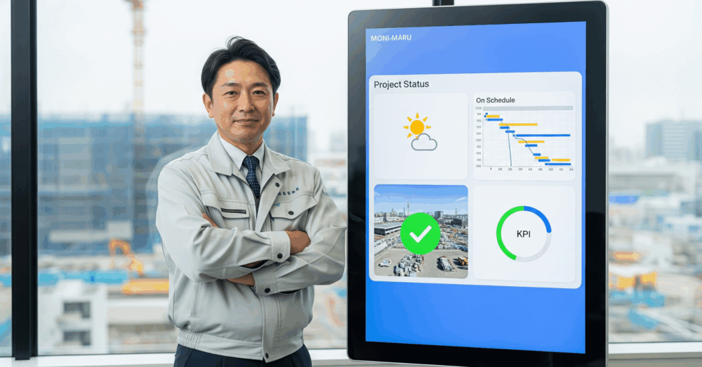 Project-Manager-and-the-Progress-Status - 電子黒板モニまる