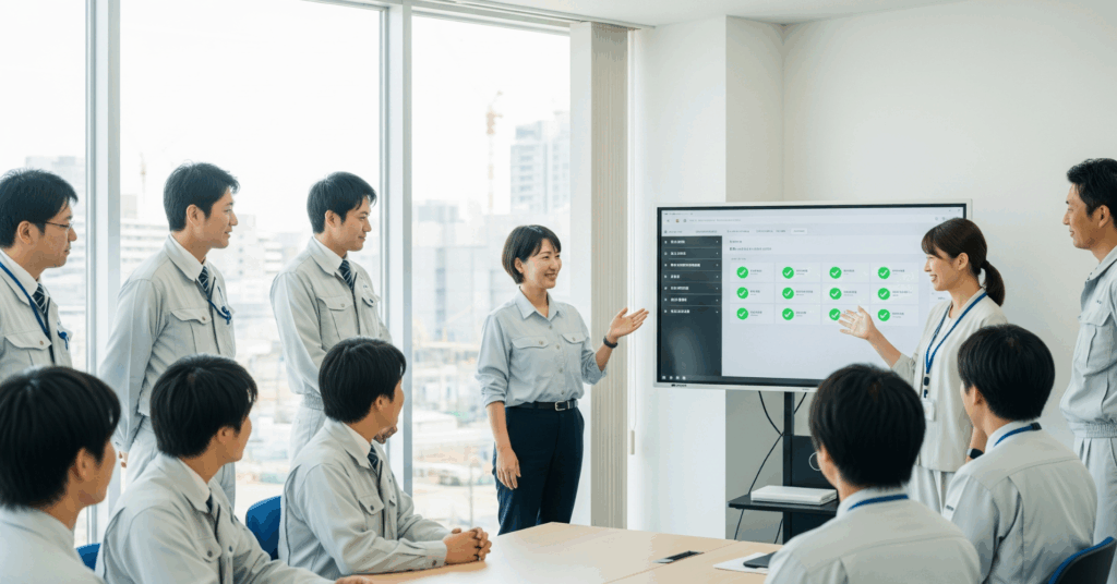 Team-Meeting-Scene - 電子黒板モニまる