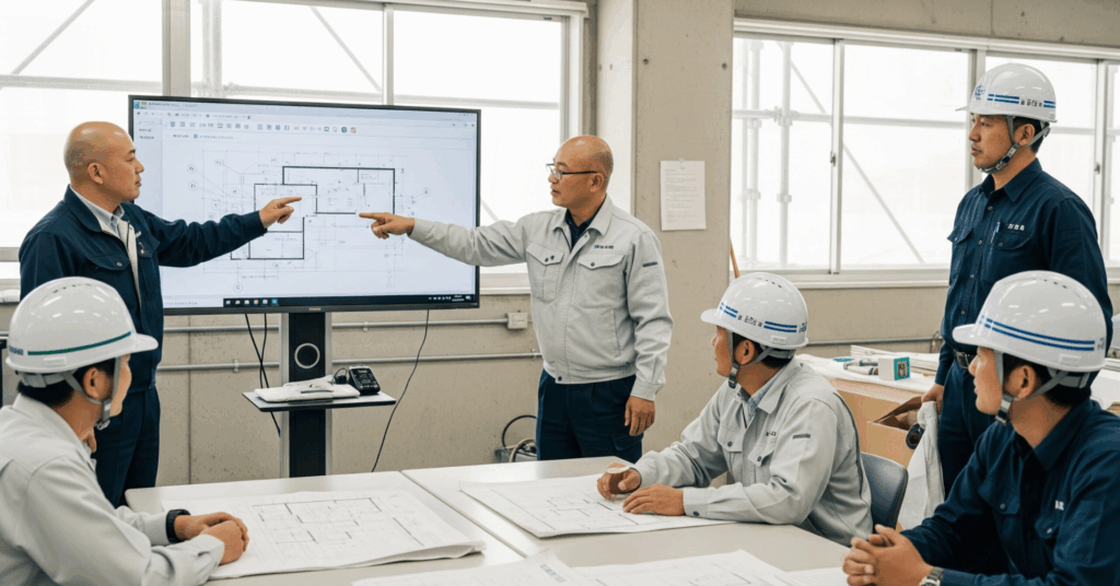 Blueprint-Briefing-by-Veteran-Engineers - 電子黒板モニまる