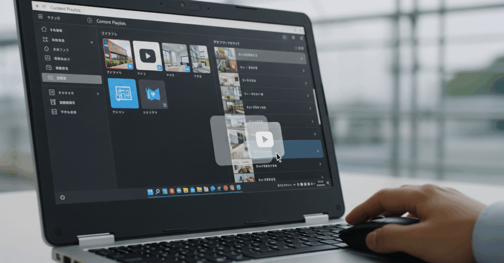Content-Management-System - 電子黒板モニまる