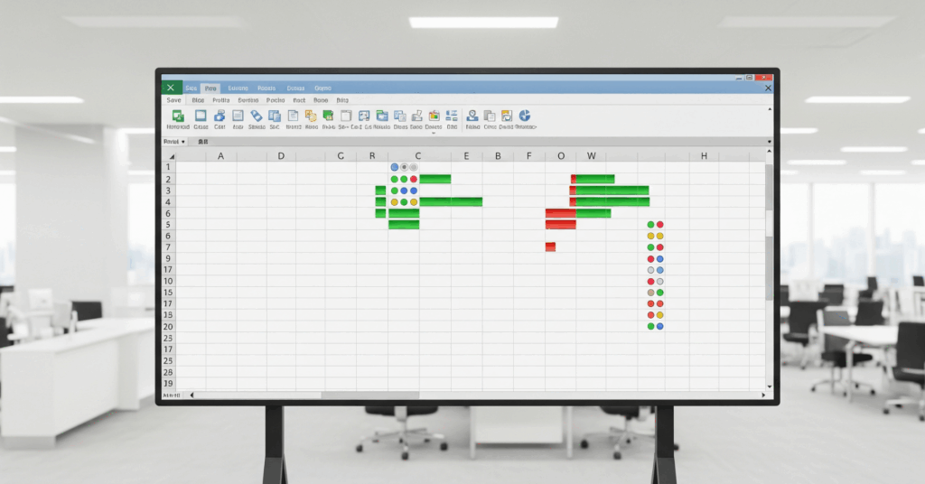 with-Spreadsheet-Software - 電子黒板モニまる